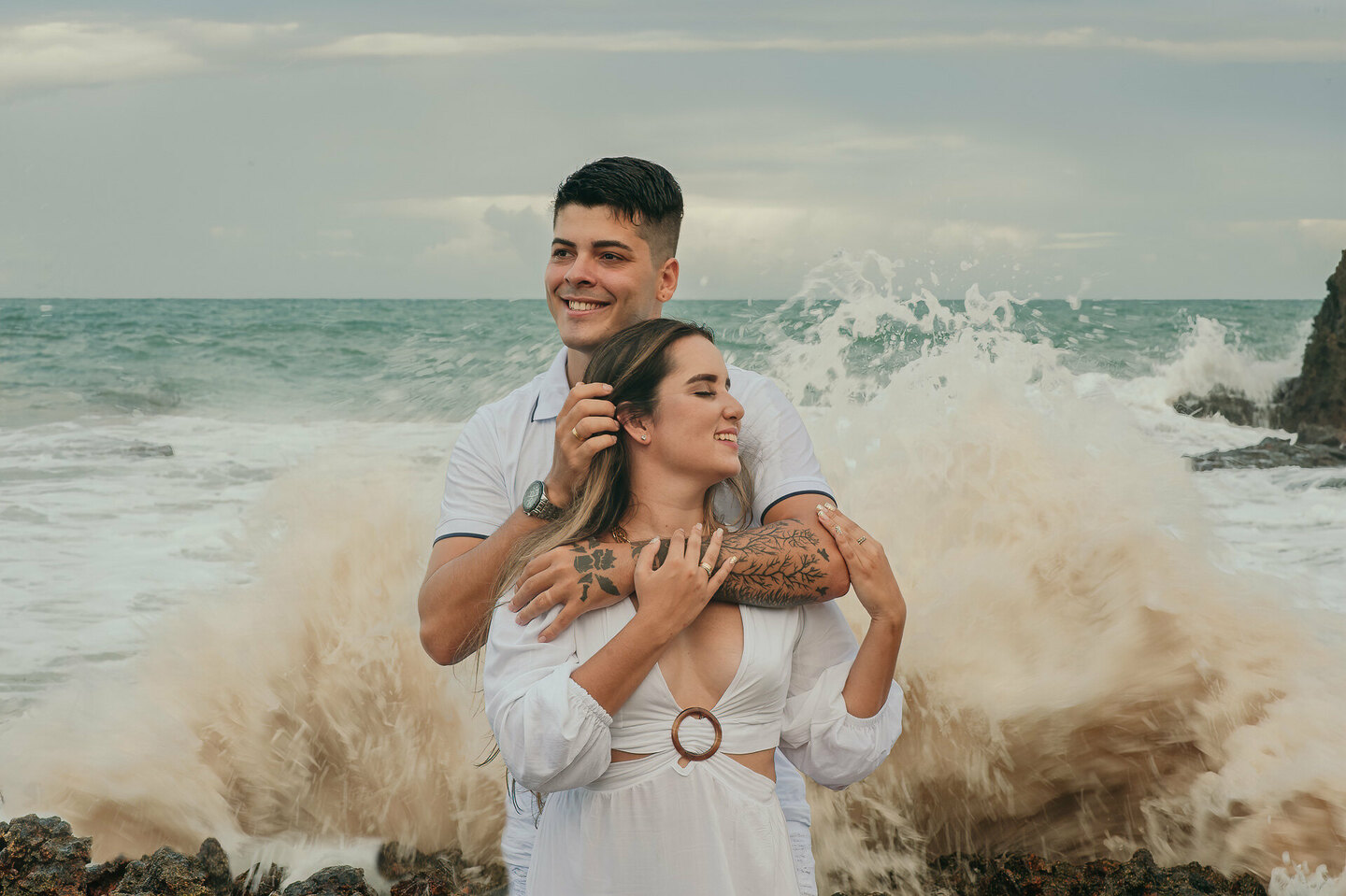 Ensaio Natasha e Pierry - Praia de Tambaba Ensaio Natasha e Pierry - Praia de Tambaba
